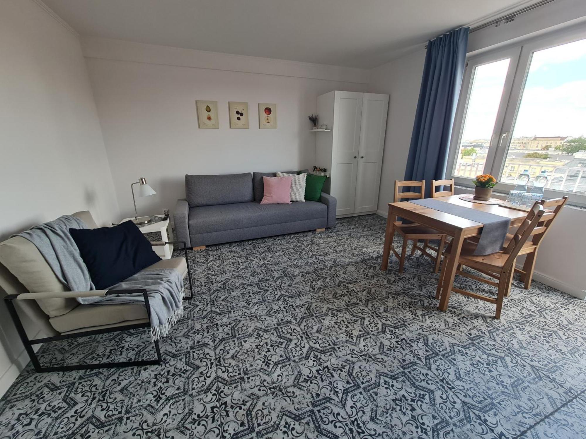 Apartament Wschodni Z Balkonem 4 Osoby Warsaw Ngoại thất bức ảnh